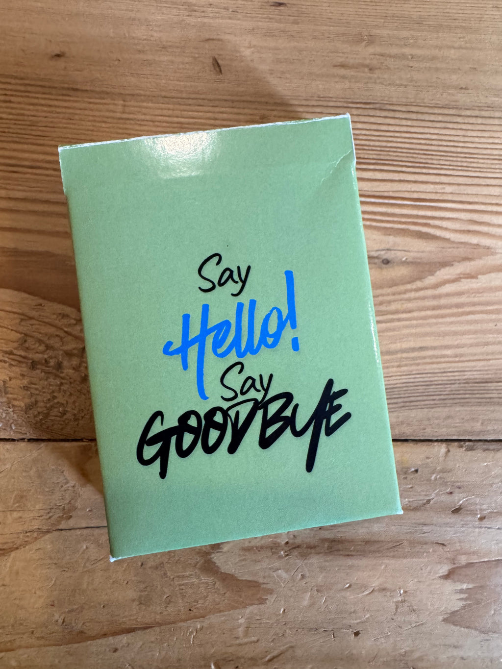 Say Hello, Say Goodbye Card Game