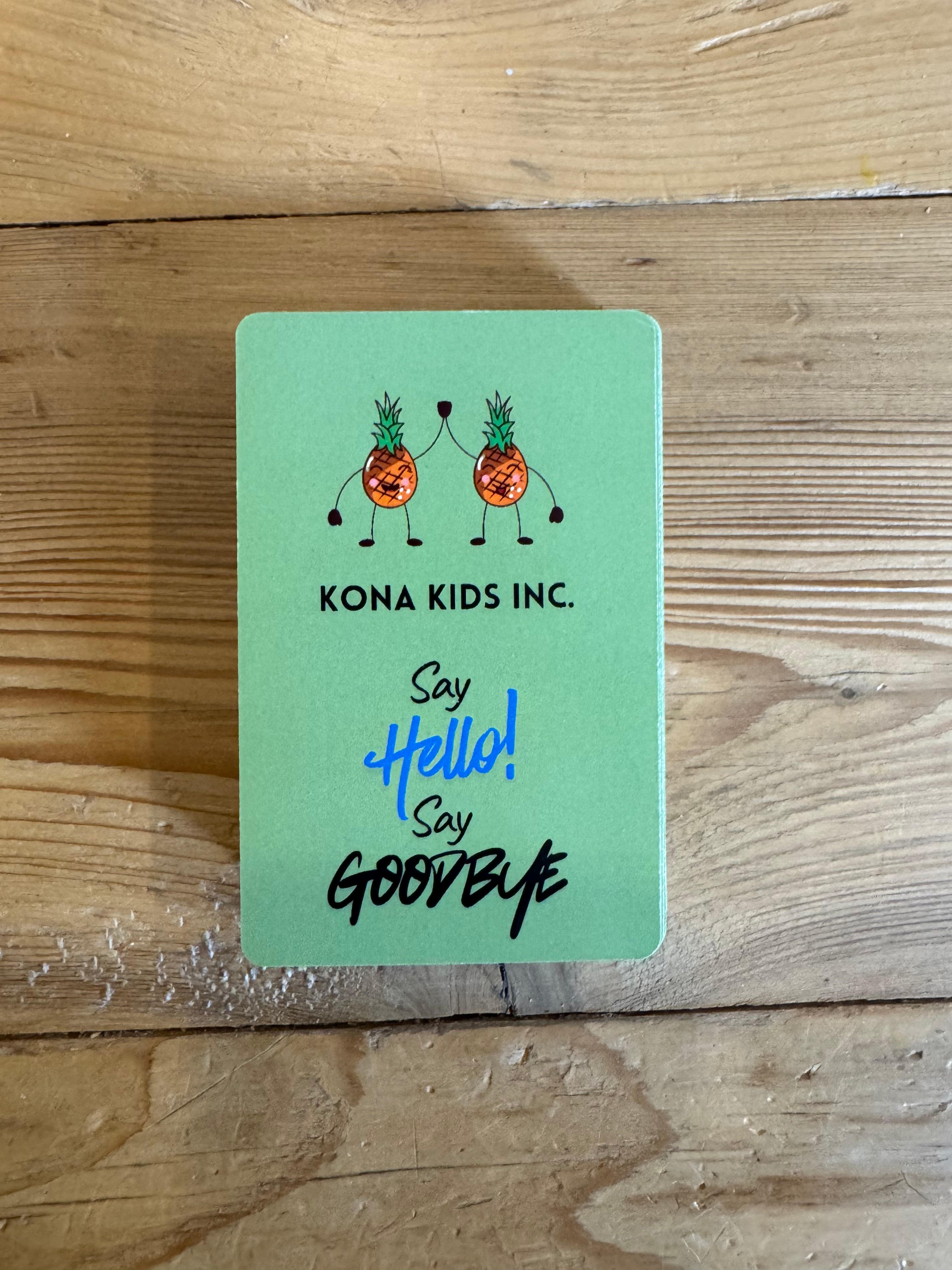 Say Hello, Say Goodbye Card Game