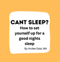 Mini Workbook for Sleep